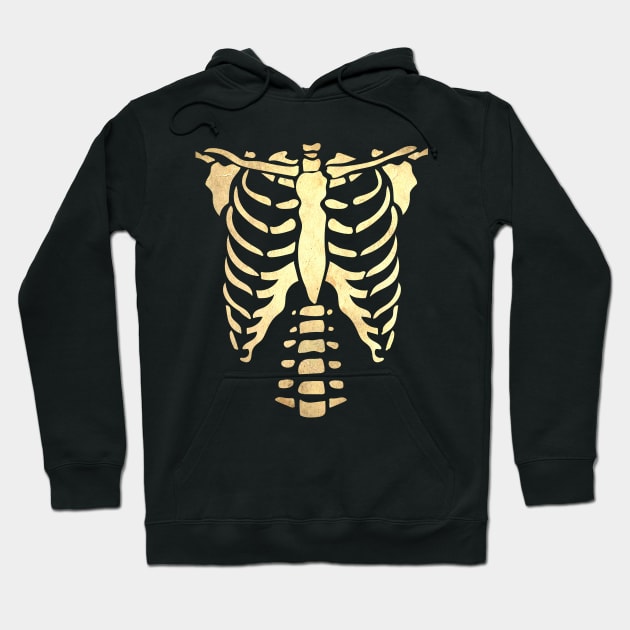 skeleton rib cage Hoodie by UnikRay